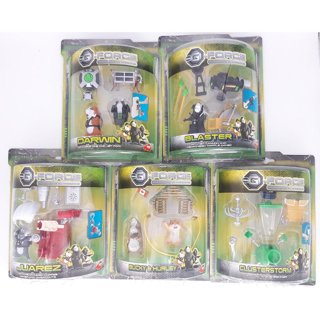G-Force Personaggi con accessori