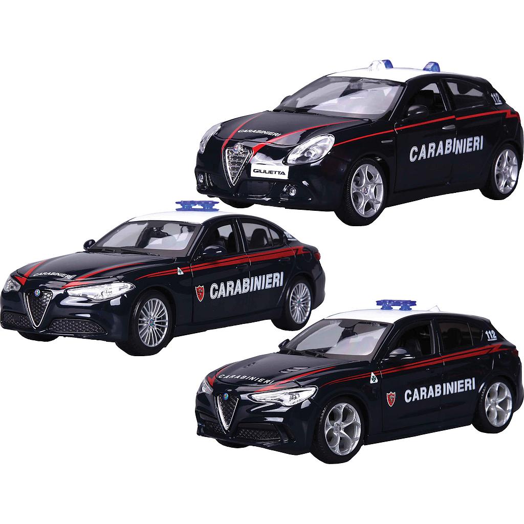 auto carabinieri alfa romeo 1/24