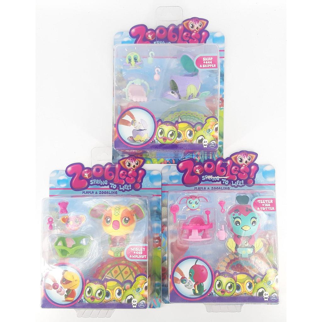 Zoobles mamma con cucciolo zooblings