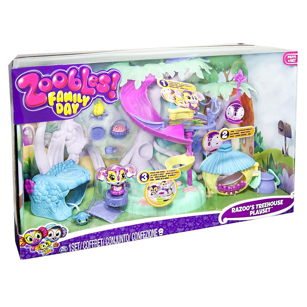 zoobles casa albero playset