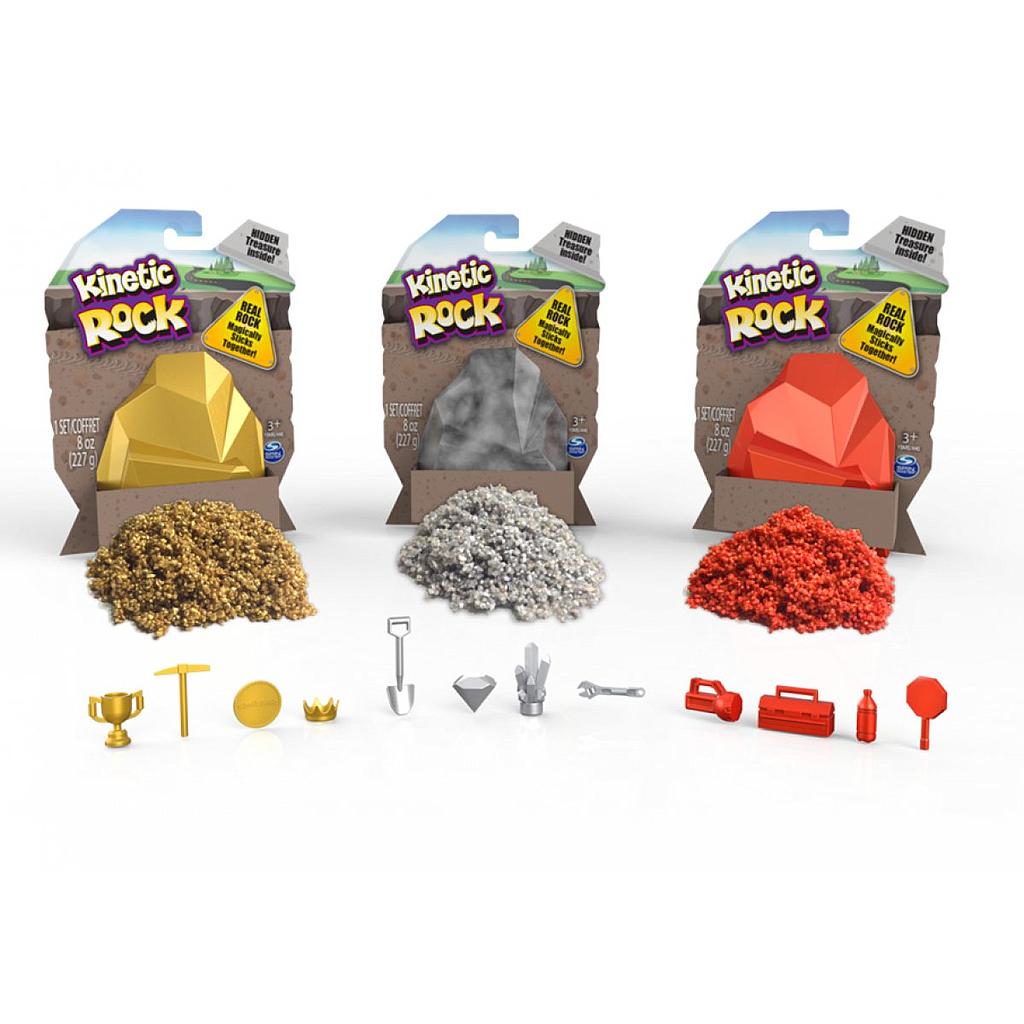 kinetic sand confezione roccia
