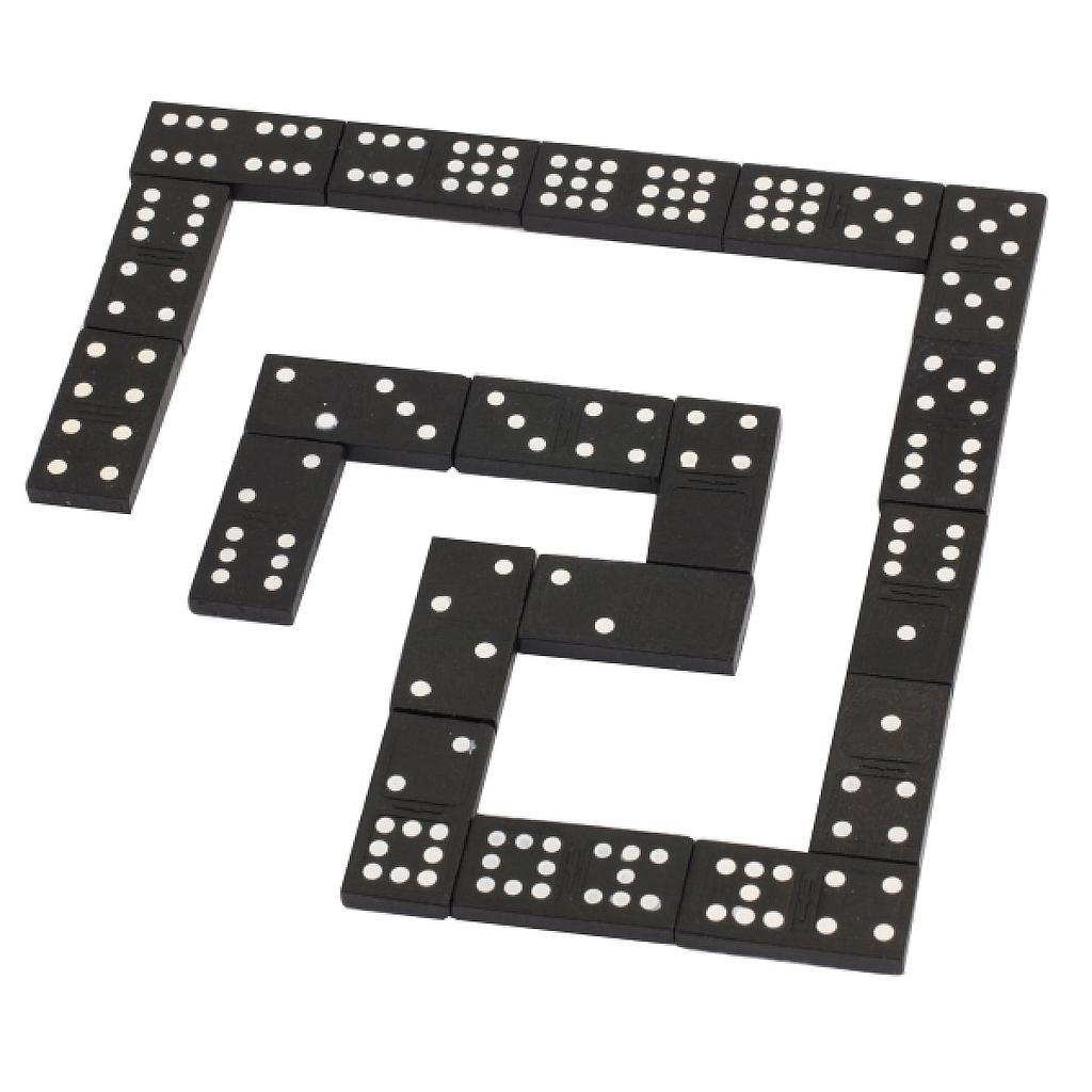 Domino in legno 55pz