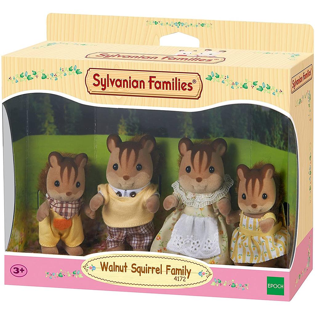 Famiglia scoiattolo Nocciola
