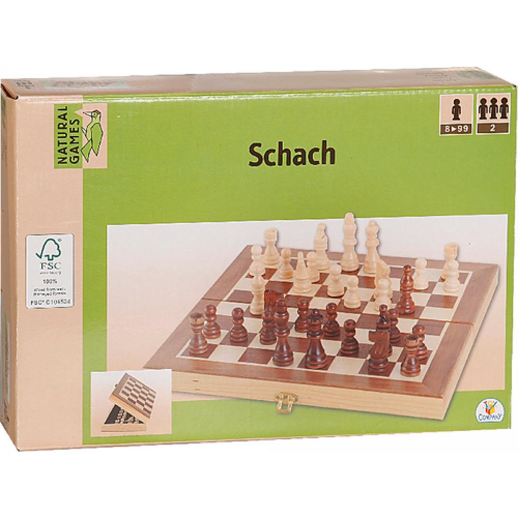scacchiera in legno pieghevole