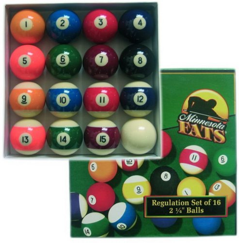 set palle biliardo mm57,2mm