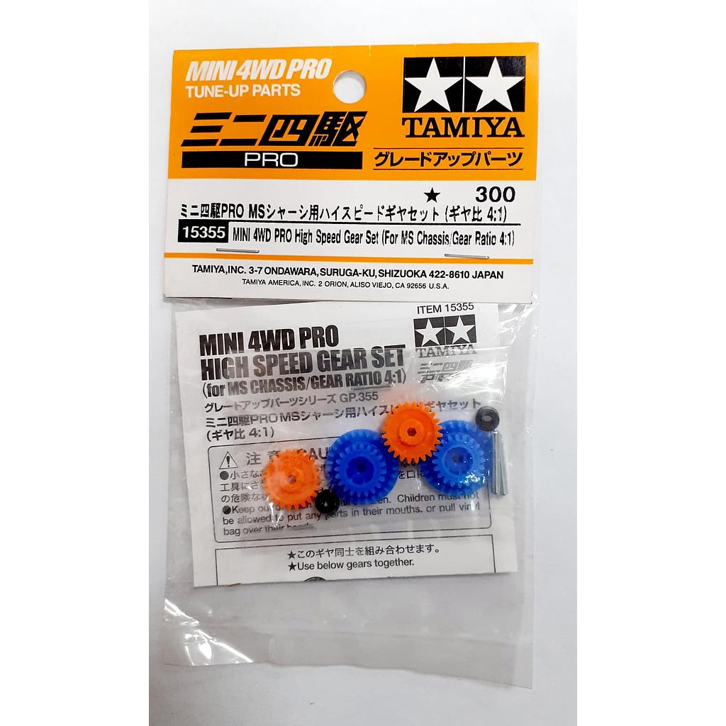 ingranaggi  4:1 mini 4wd -pro