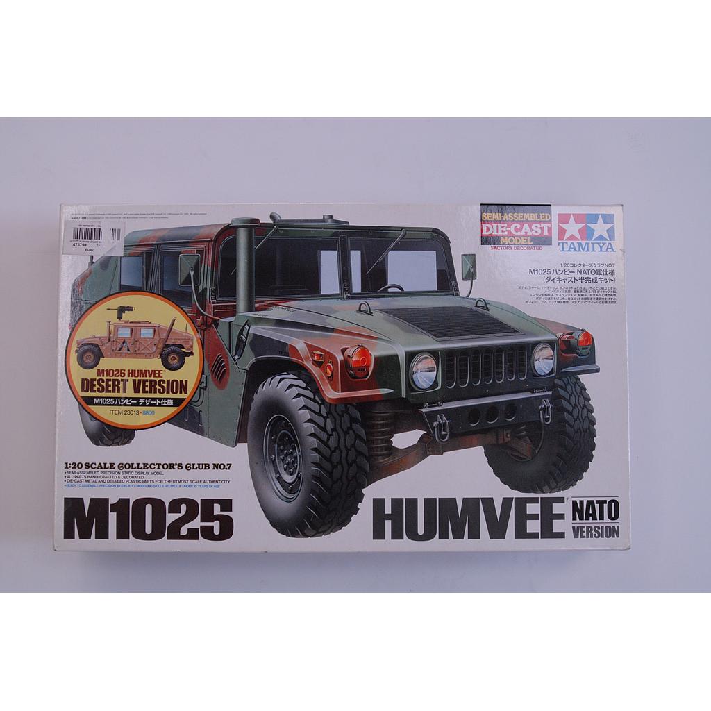 M1025 humvee desert semiassenblato 1/20