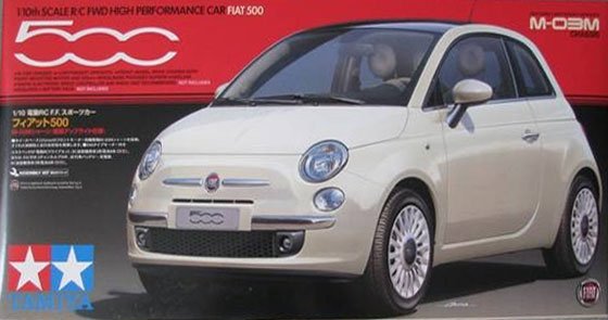 rc fiat 500 m-03m 2wd