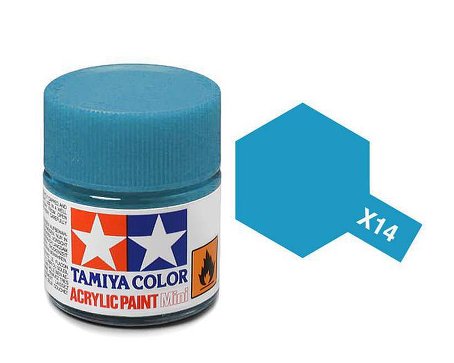 colore acrilico mini X-14 sky blue