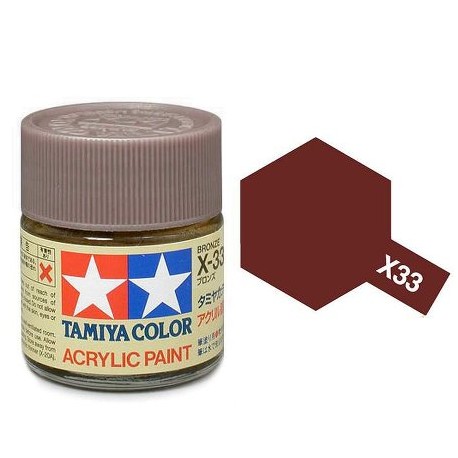 colore acrilico mini X-33 bronze