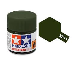 colore acrilico  mini XF-11 j.n green