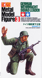 german wermacht squad leader 1/25 m