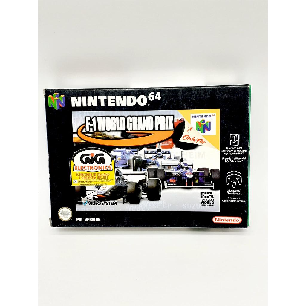 F-1 World Grand Prix per nintendo 64 pal