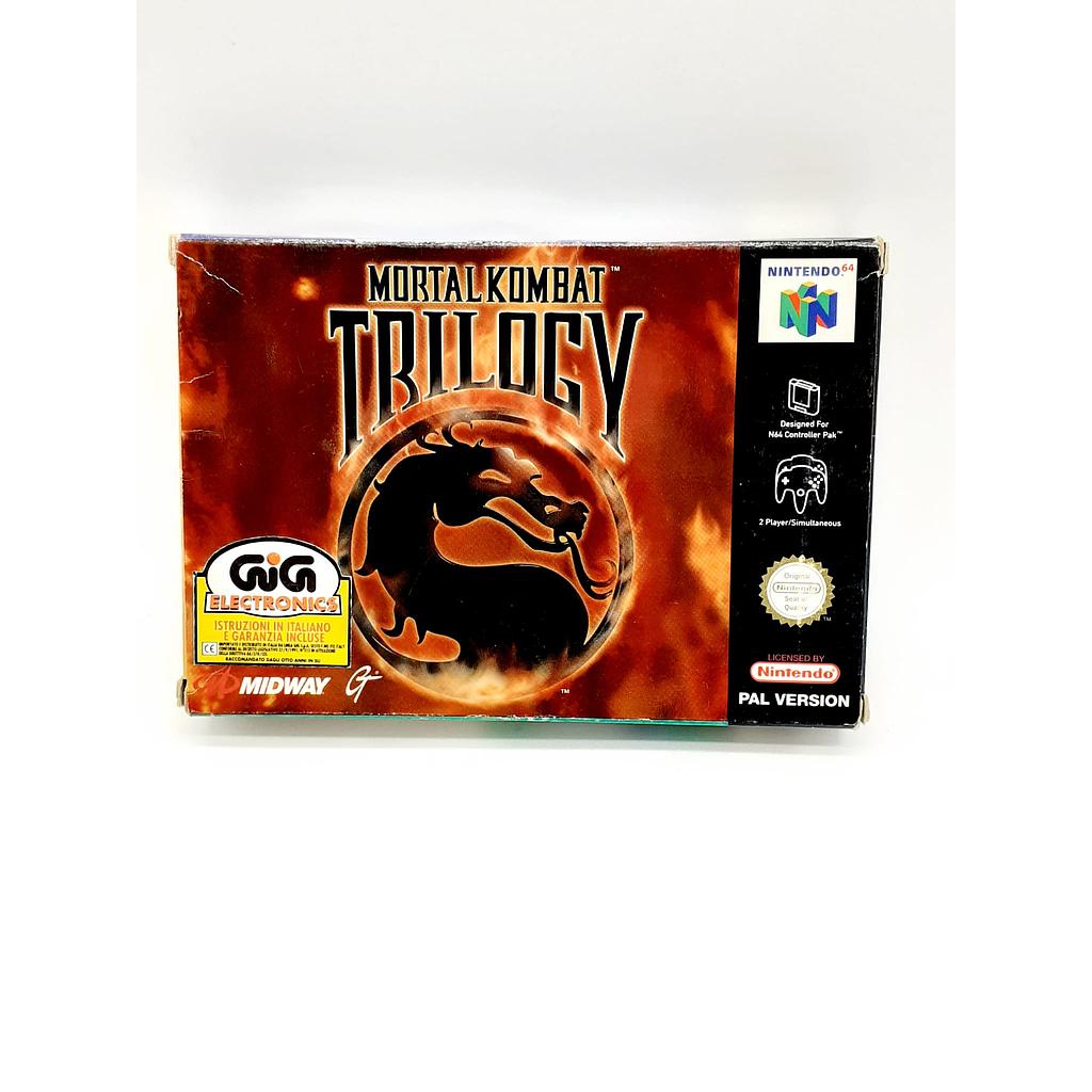 Mortal Combat trilogy per nintendo 64 pal version