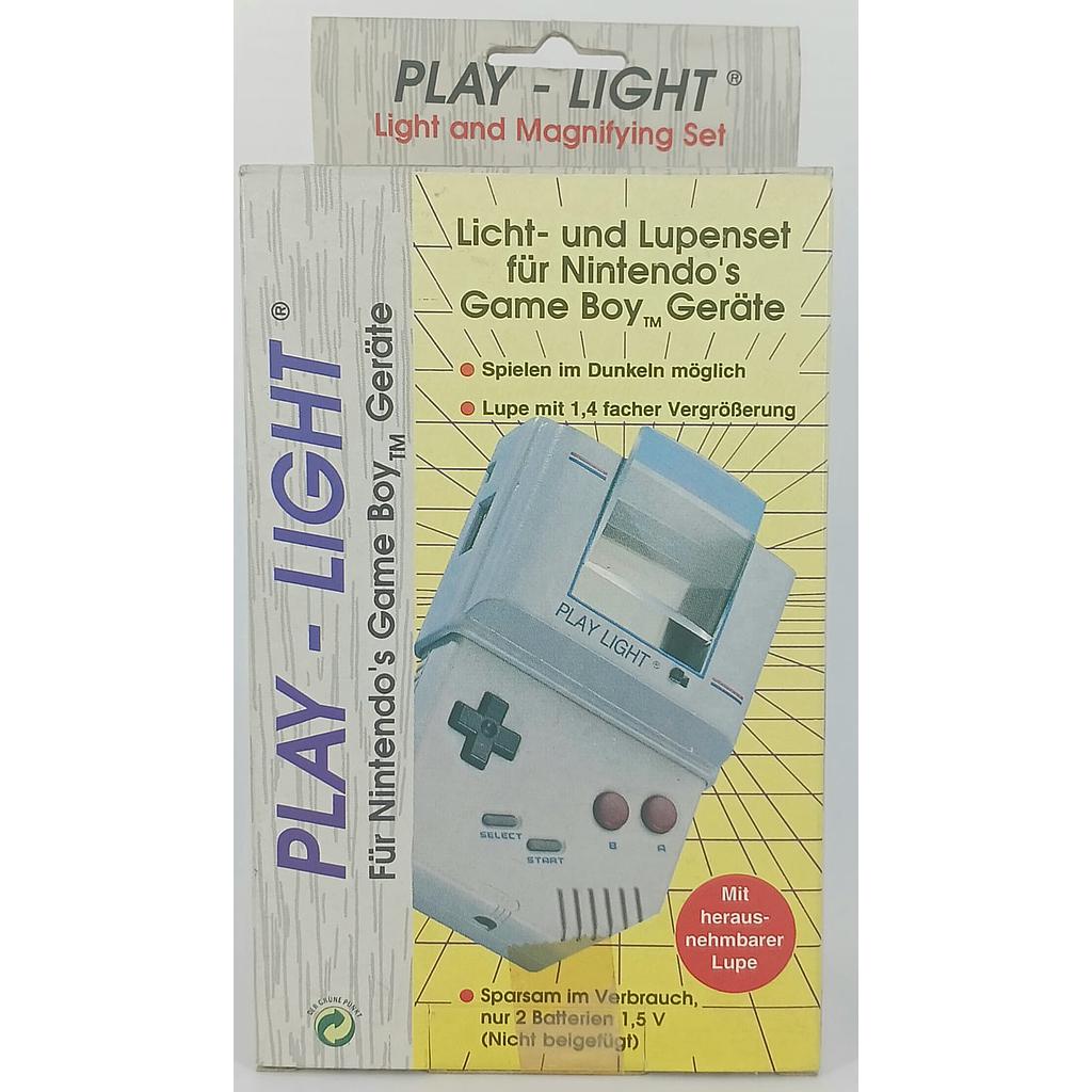 Luce con lente di ingrandimento per gameboy