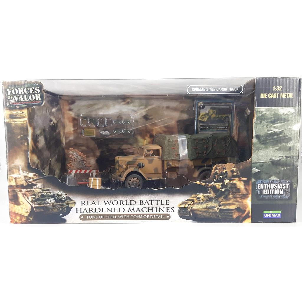 German 3 ton cargo truck camion militare 1:32