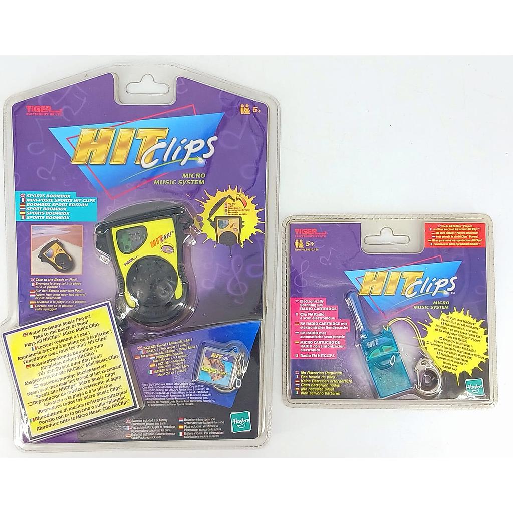 Hit Clips set Sprots Boombox e radio fm hitclips