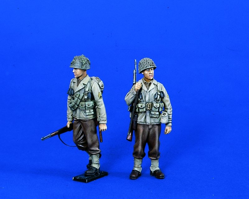 2 fucilieri usa wwII gm 1/35 verlinden