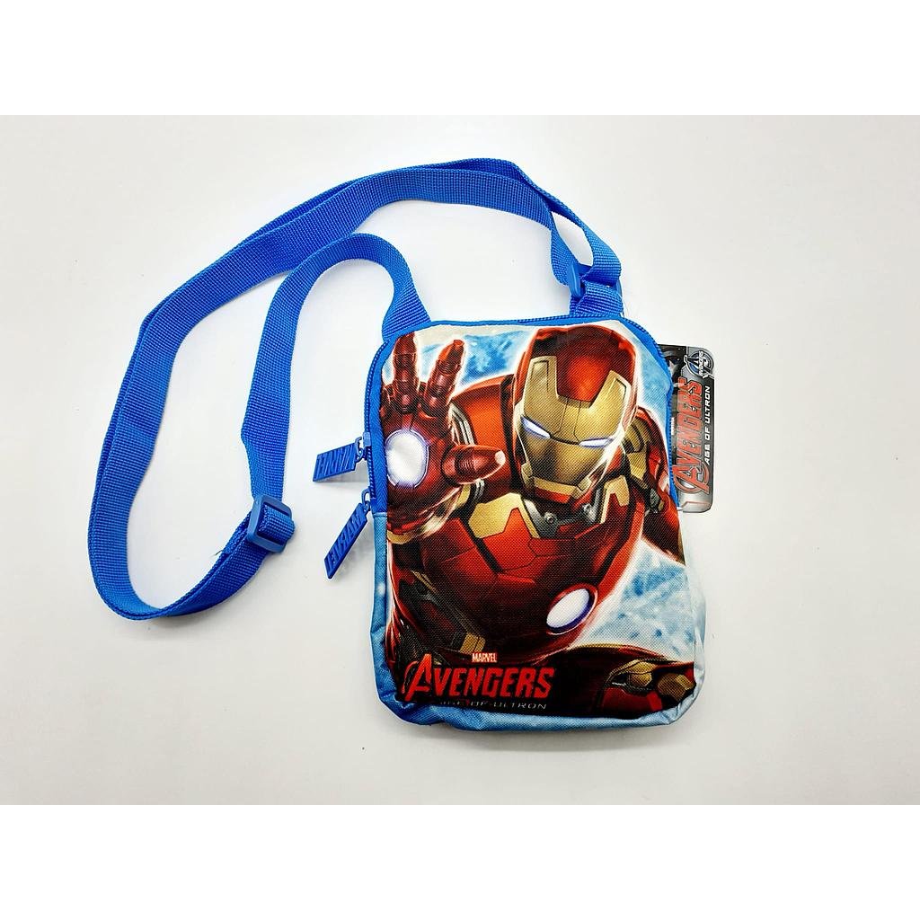 borsa tracollina Avengers con cerniera