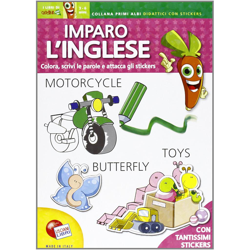 Imparo l'inglese con stickers