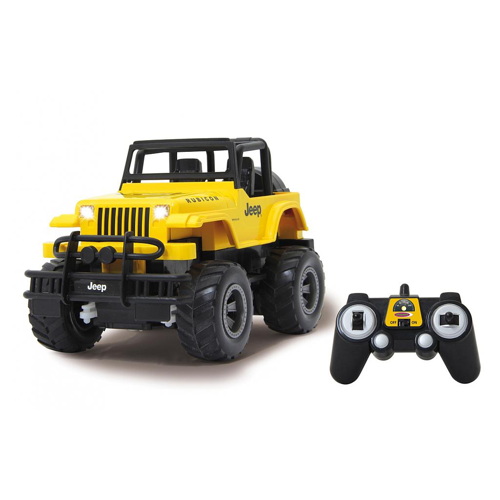 Jeep Wrangler Rubicon 1:18 gialla 2,4G