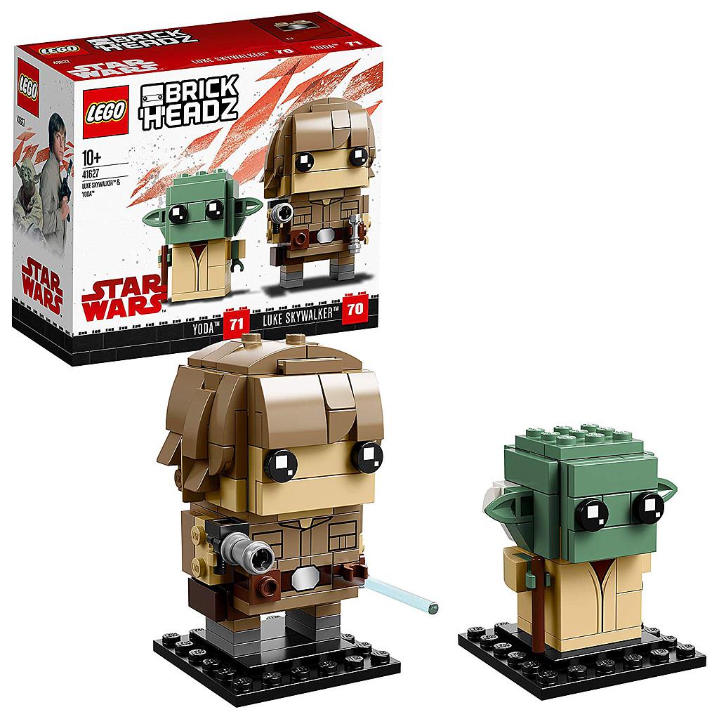 BrickHeadz Luke Skywalker e Yoda