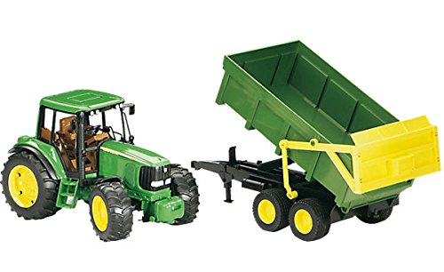 John Deere 6920 con rimorchio ribaltabile