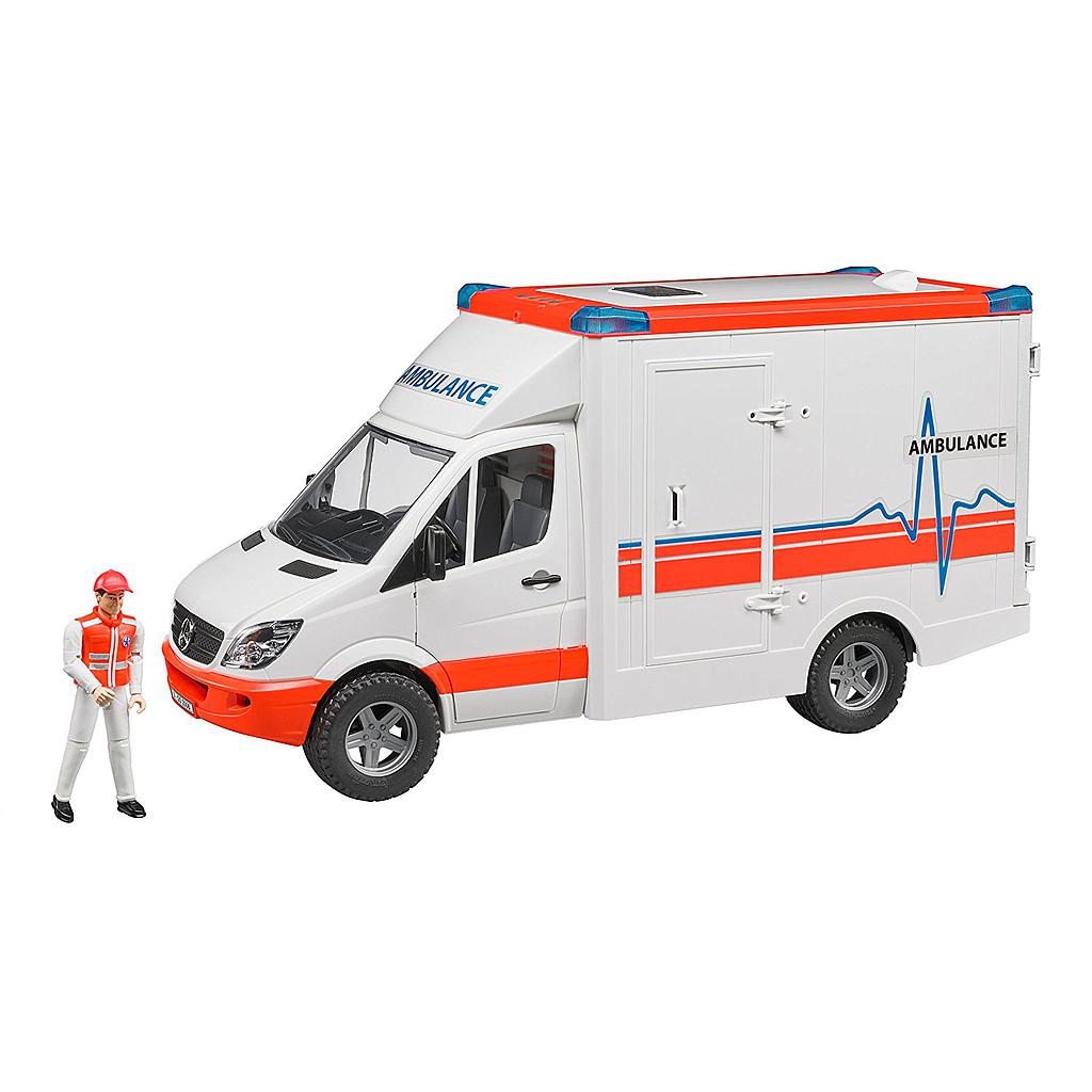 Ambulanza con omino