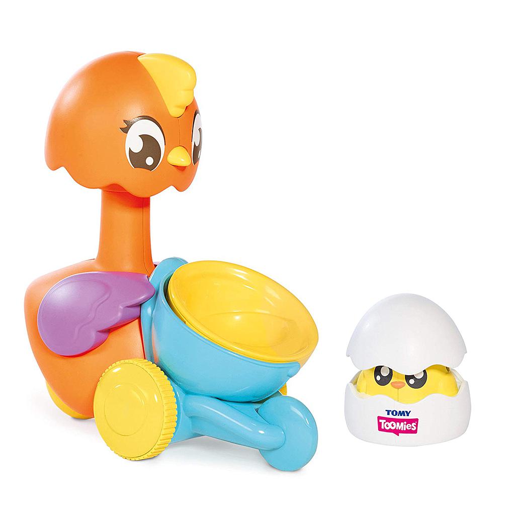 mamma gallina e pulcino Pop e Hatch tomy