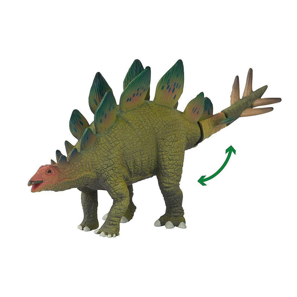 Stegosauro con coda snodata