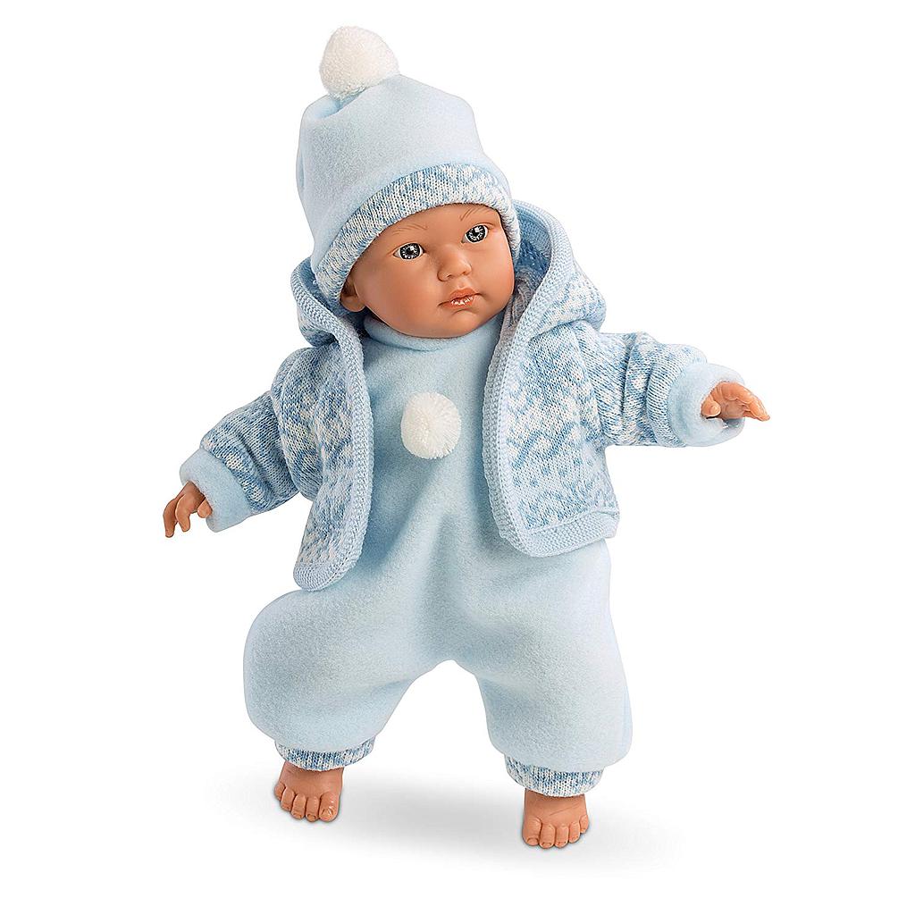 Bambola Cuqui 30 cm Vestito azzurro 