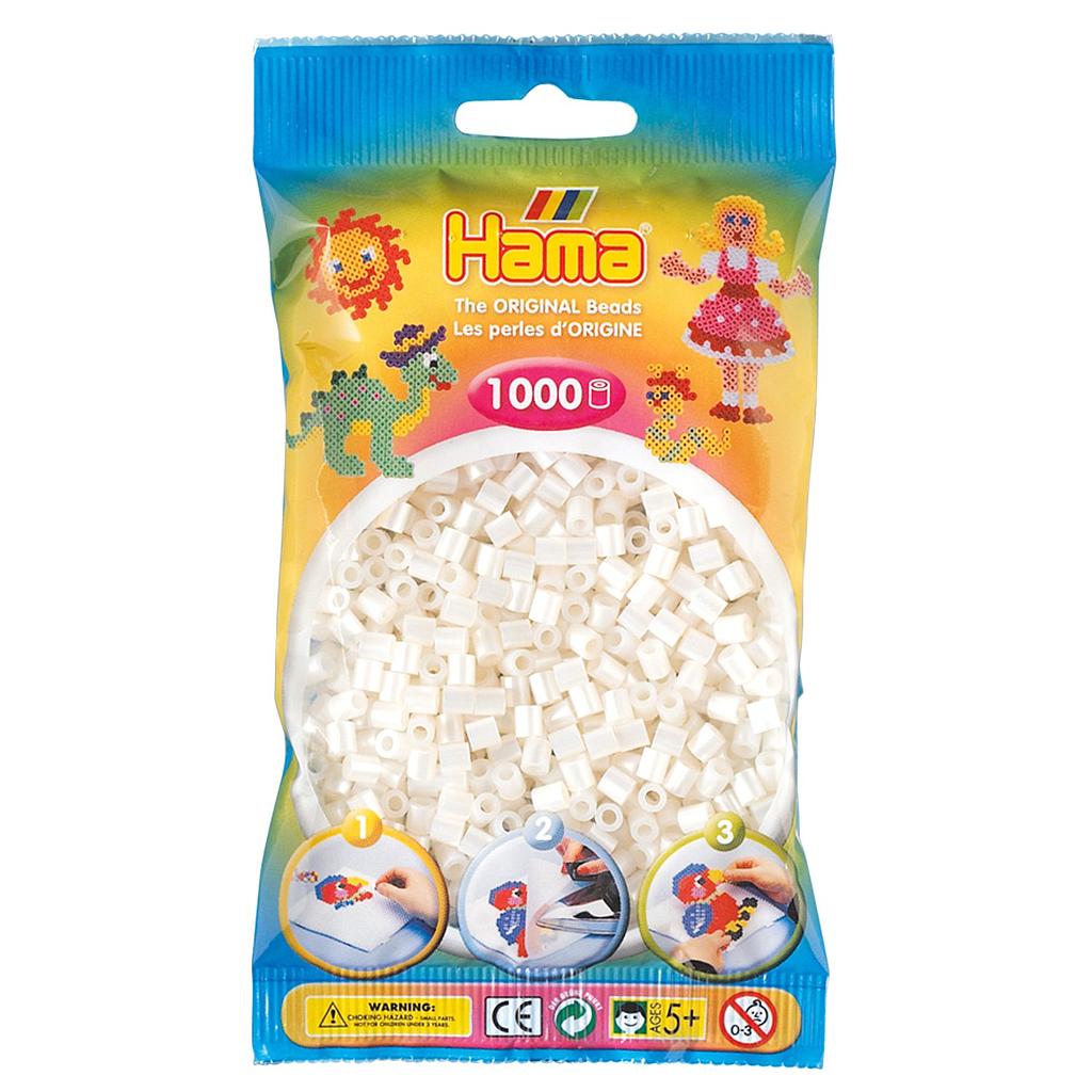 Perle Hama Bianco perlato 1000 pz