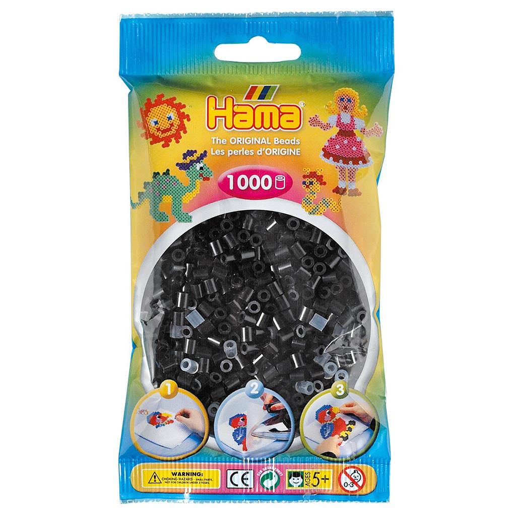 Perle Hama nere 1000 pz