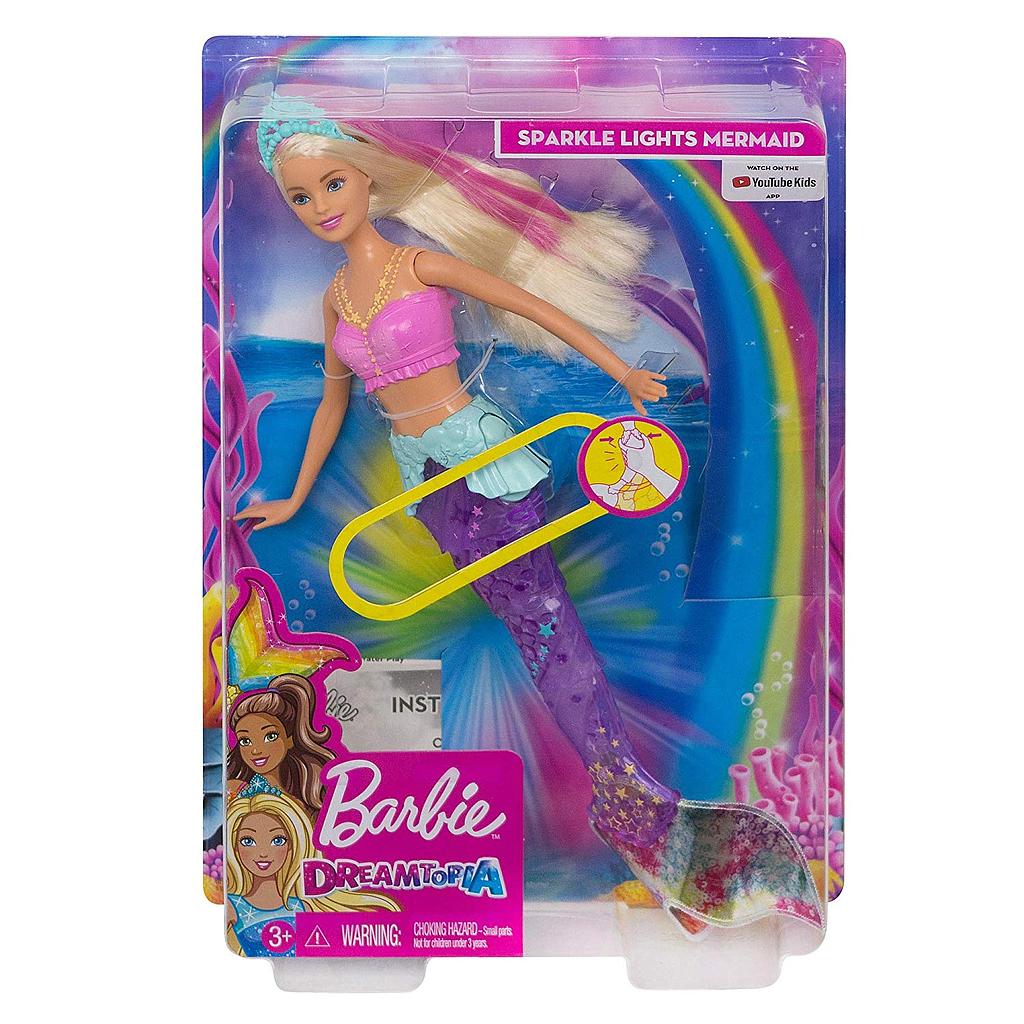 Barbie dreamtopia sirena con luci