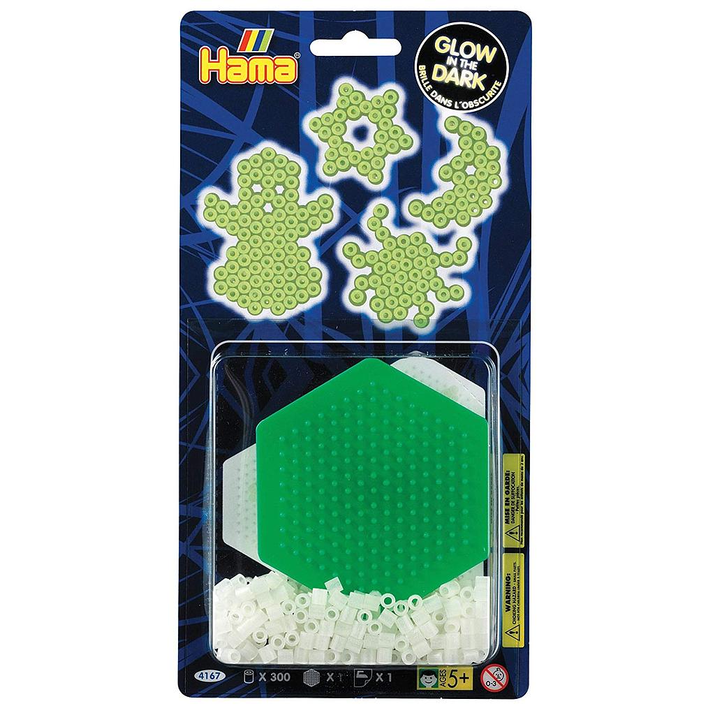 Hama Perline mini figure brilla al buio