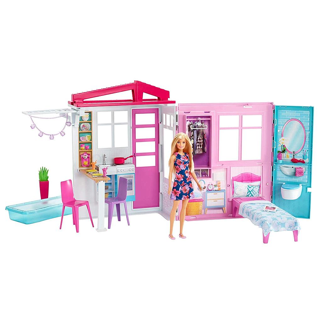 Barbie loft con bambola