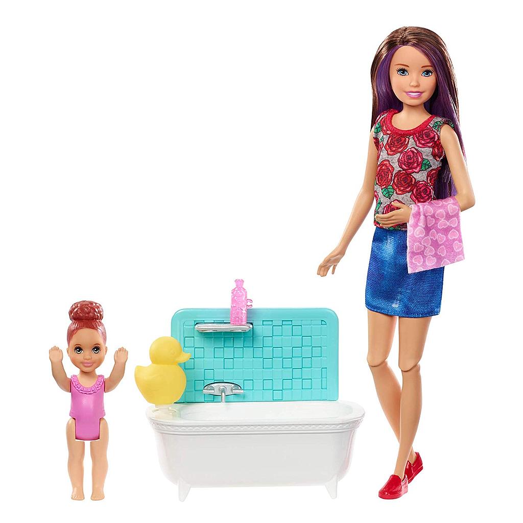 Barbie babysitter playset