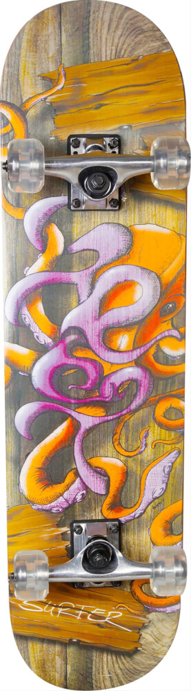 skateboard octopus abec 7