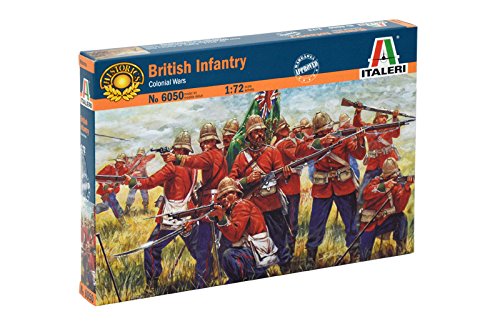 Fanteria inglese Guerra Zulu 1879 1:72