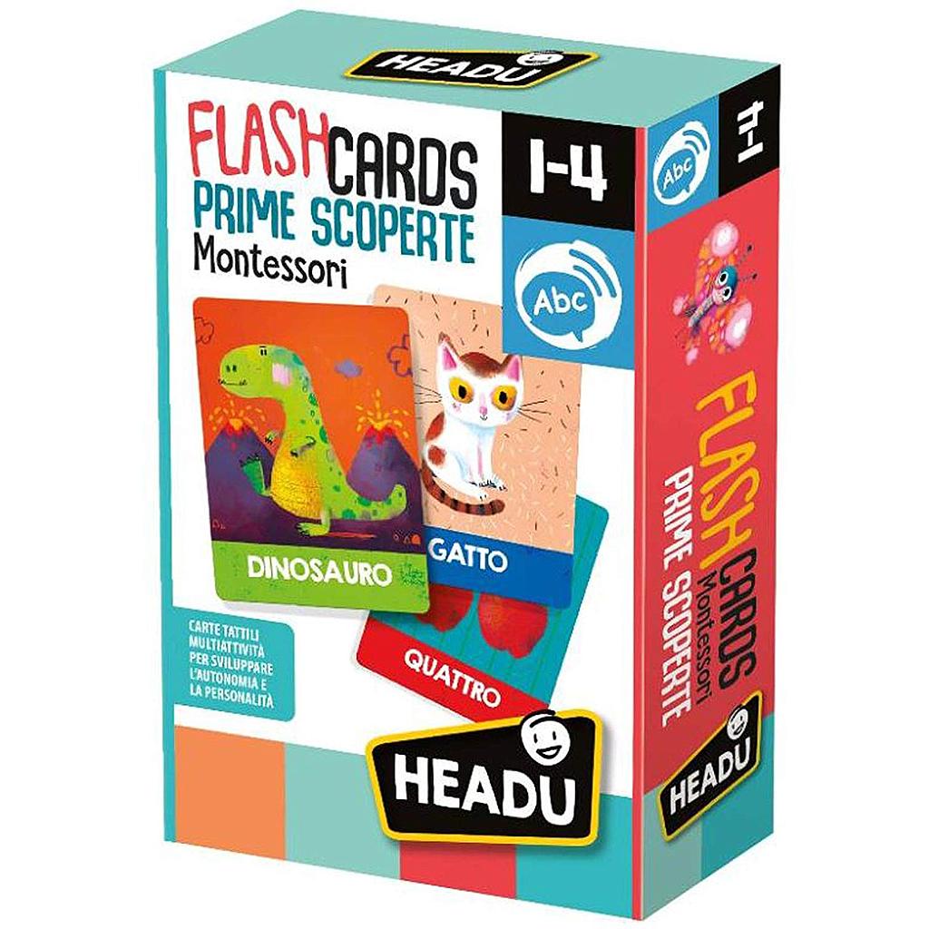 Flashcards Montessori Prime scoperte