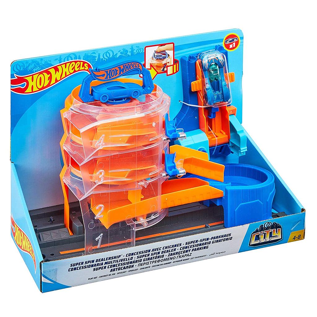 Hot wheels Super spin Dealership