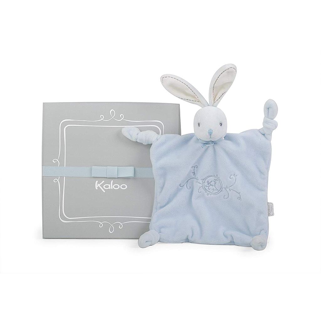 doudou coniglietto blu 20cm