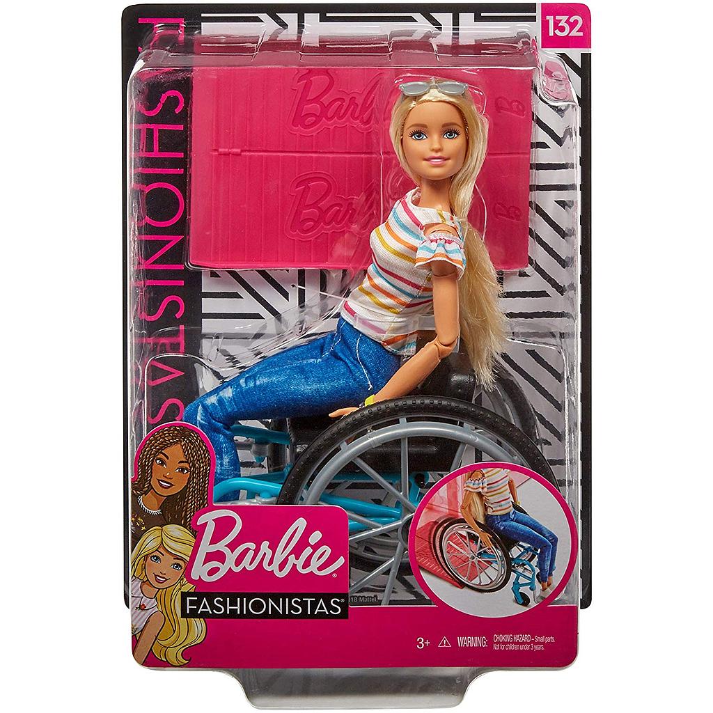 Barbie con sedia a rotelle