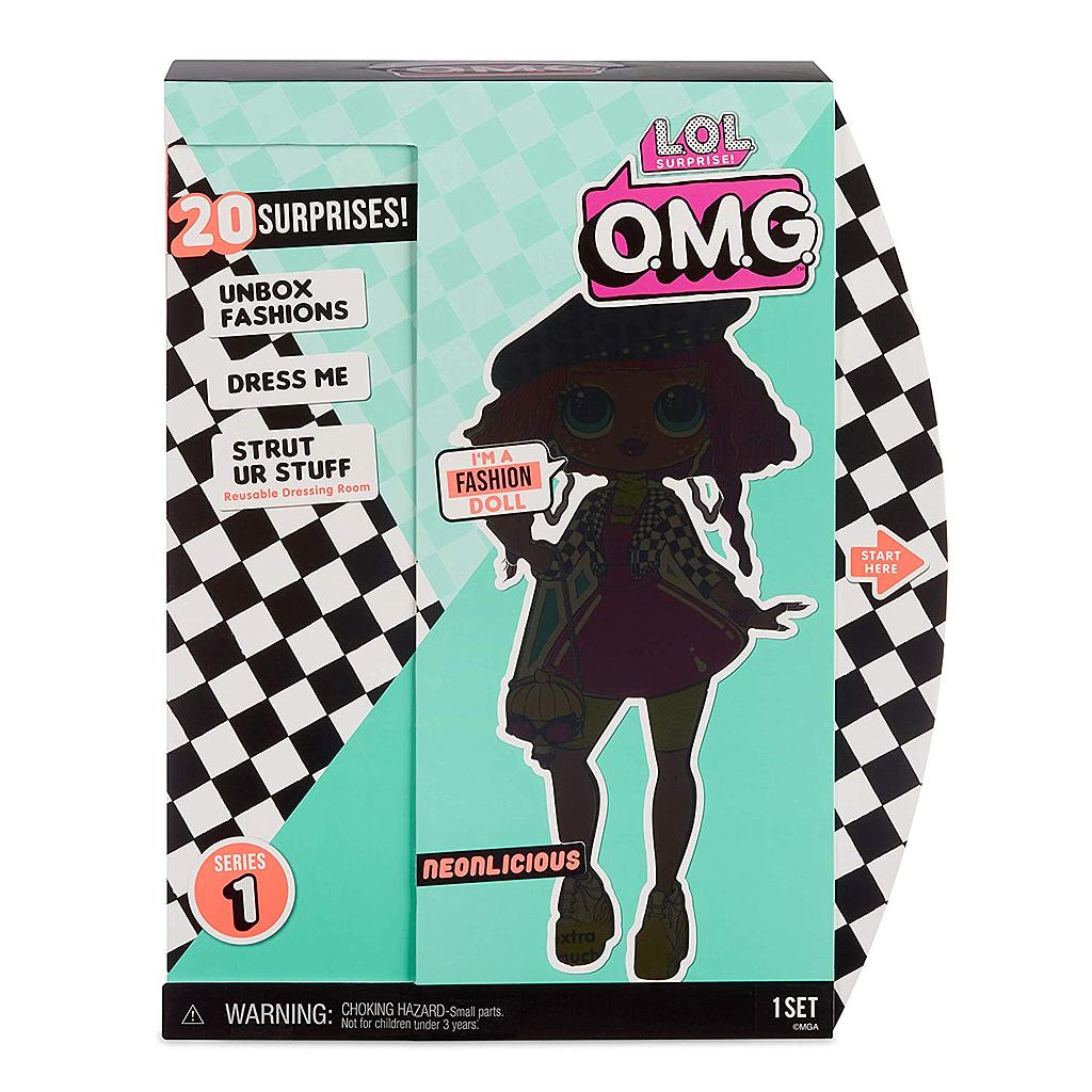 Lol Surprise top secret O.M.G. Neonlicious fashion doll