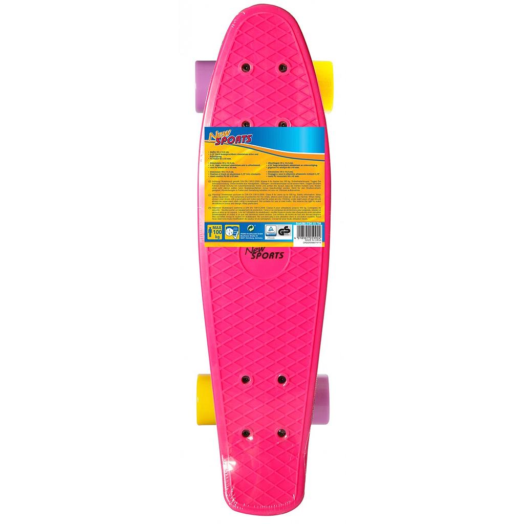 skateboard rosa 
