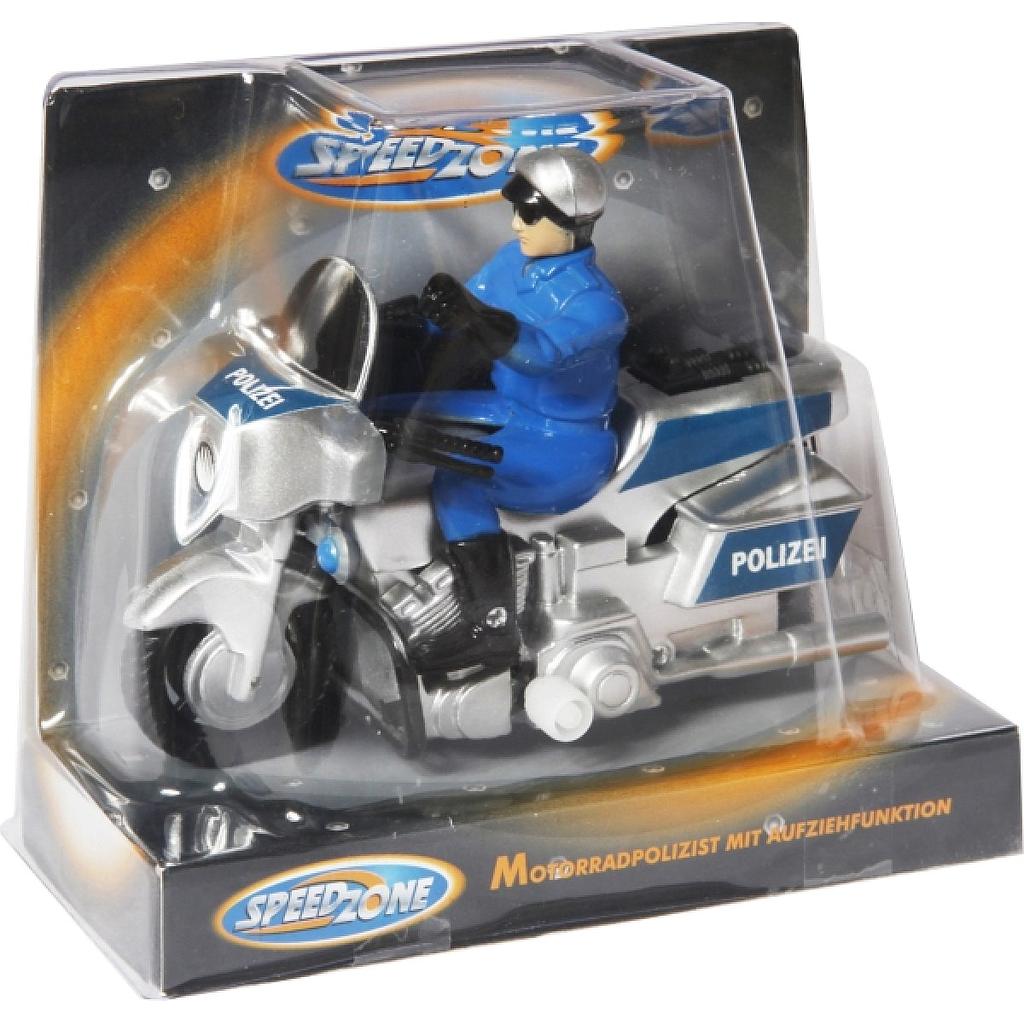 Motocicletta della polizia Speedzone, 11 cm, 