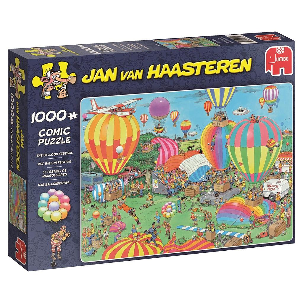 La festa delle mongolfiere  Jan Van Haasteren 1000 pezzi