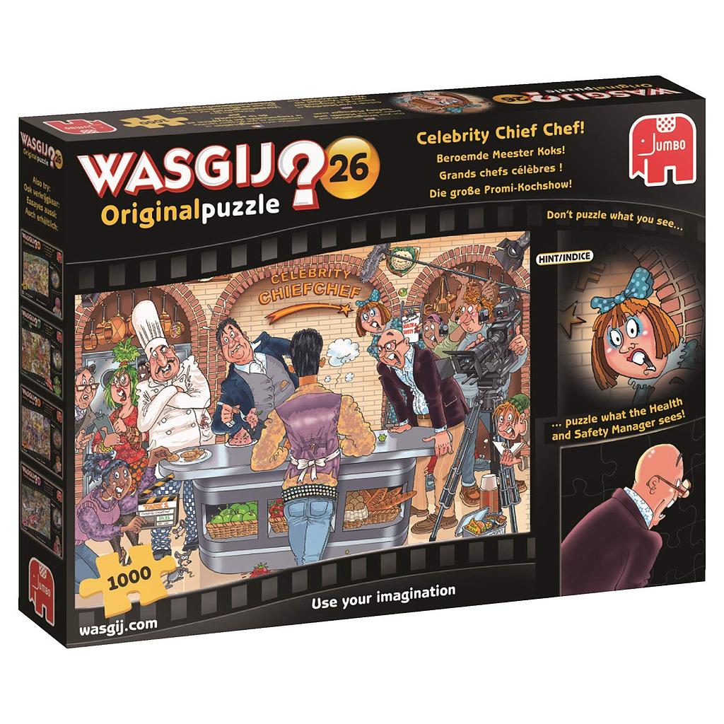 Wasgij Original Celebrity chief chef! - 1000 Pezzi