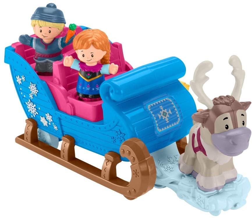 frozen Slitta di kristoff  Little People