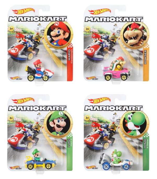 Hot Wheels Mario Kart Replica 1:64